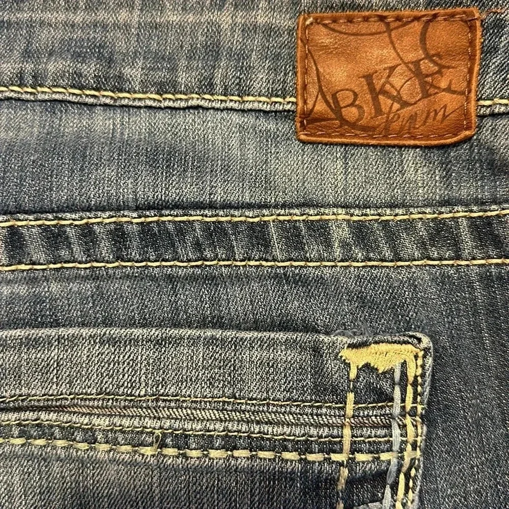 Plus Size BKE Denim Boot Cut Jeans Size 36R - Picture 4 of 5